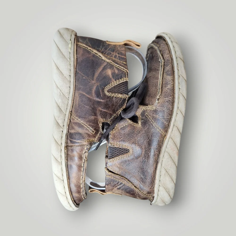 Tony Lama Lace Up Chukka Mens Brown Casual Boots TLC505 Estaganca tan Size 7.5